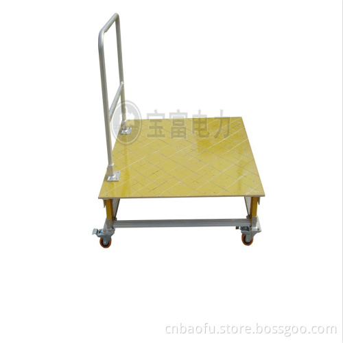 Fiberglass Platform Trolley